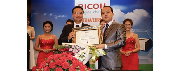 Digiworld chính thức trở thành nhà phân phối máy in Ricoh