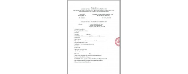 Thông báo giao dịch cổ phiếu của cổ đông lớn – PYN Fund Elite (NON-UCITS)