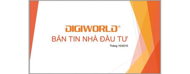 Bản tin Digiworld tháng 10/2015