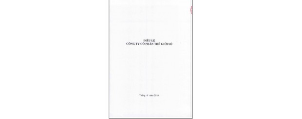 Điều lệ Công ty