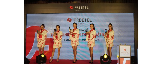 FREETEL – thương hiệu điện thoại Nhật Bản gia nhập sân chơi Việt